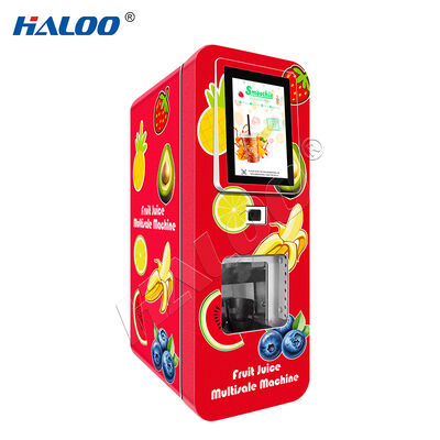 Haloo Fully Automatic Desktop Fresh Fruit Smoothie Blender, 10.1-inch Touchscreen Smoothie Vending Machine with SDK development capabilities