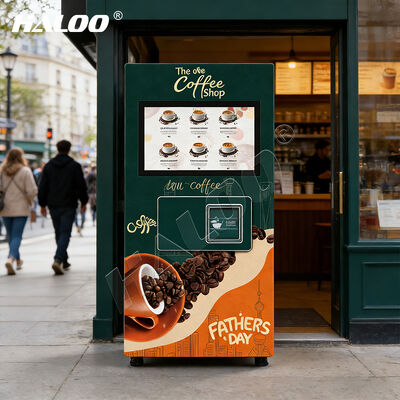 Haloo 27 дюймовый сенсорный экран горячие и холодные напитки капсулы кофеварки с 14 вкусов и автоматической функции очистки